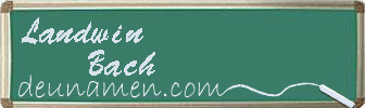 Landwin Bach Visitenkarte